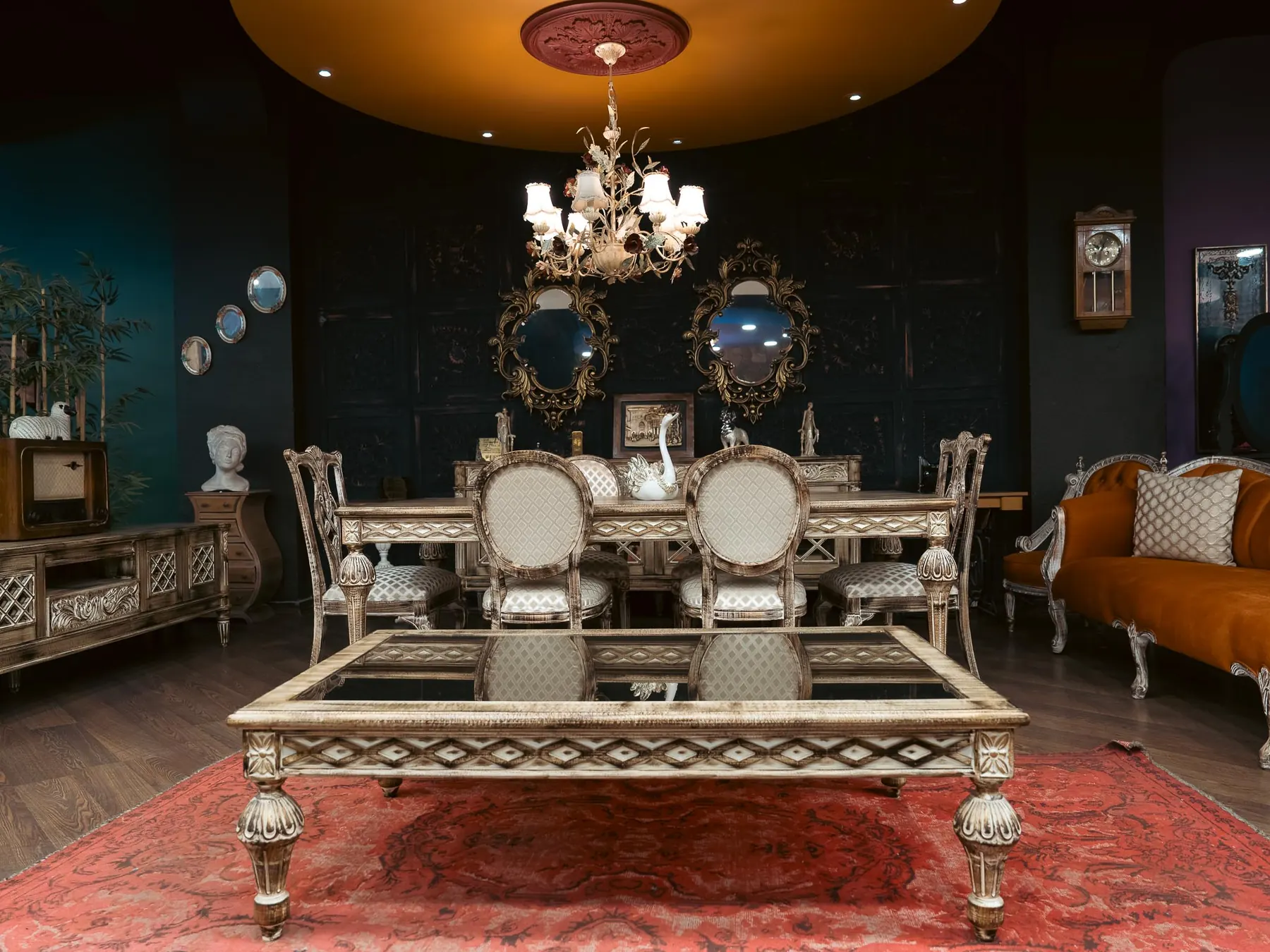 Salon takımı ve orta sehpa